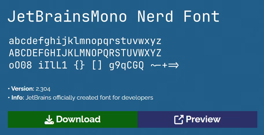 jetbrainsmono-nerdfont